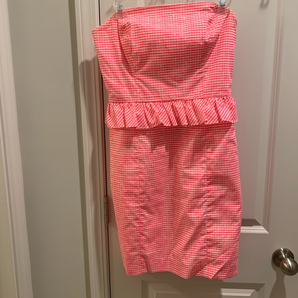 Lilly Pulitzer strapless dress